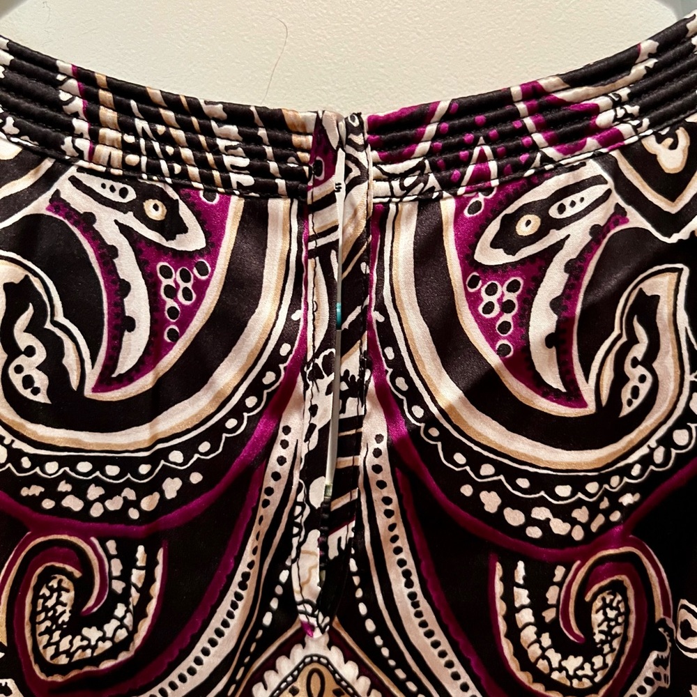 WHBM keyhole silk blouse - Picture 6 of 6